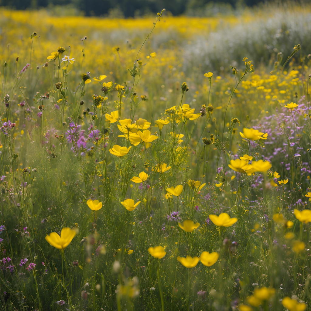 łąka kwietna naturalna