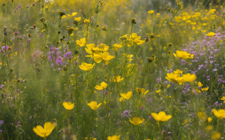 łąka kwietna naturalna
